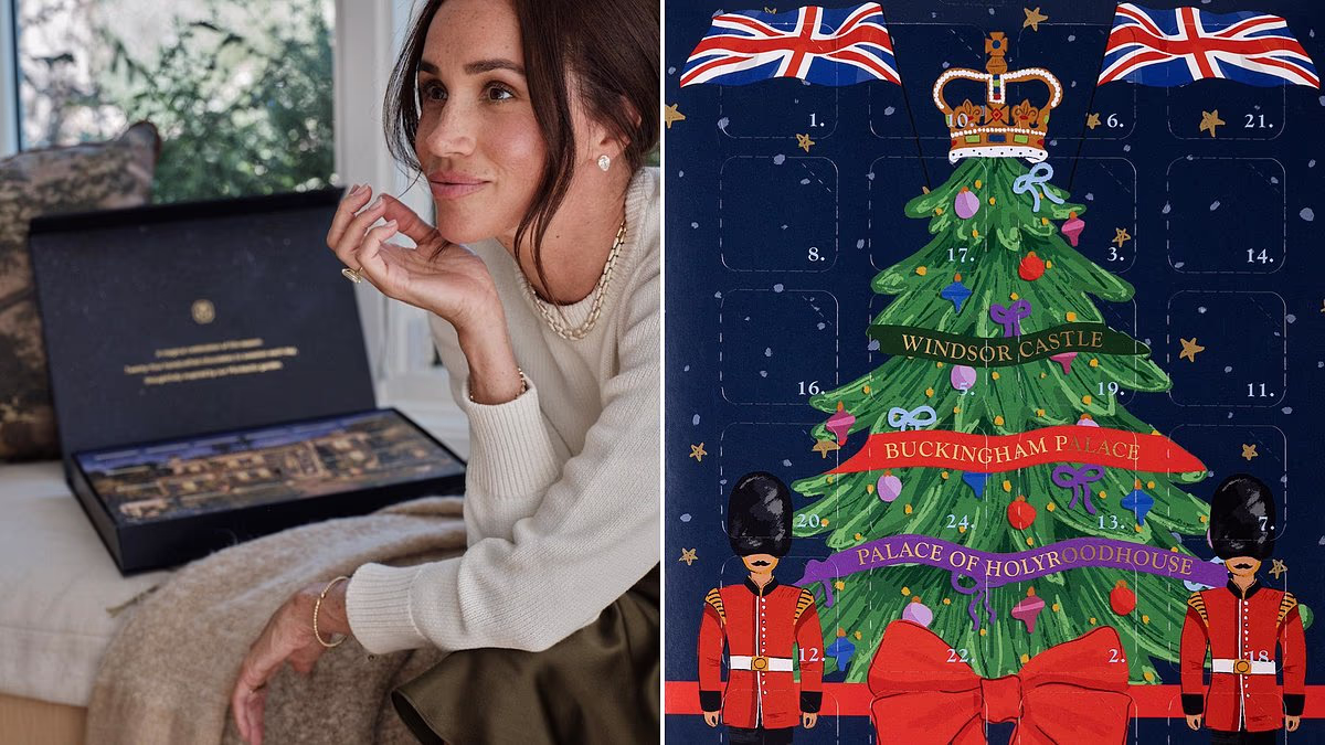 Royal chocolate advent calendar is £100 cheaper than Meghan's version