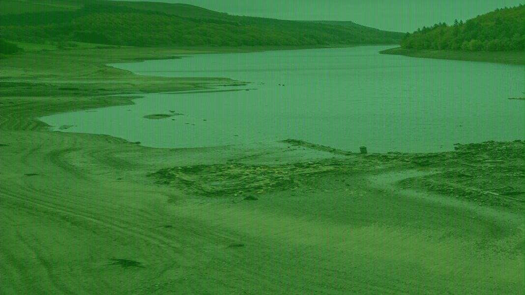 Ruins of two lost villages unearthed at drought-hit reservoirs