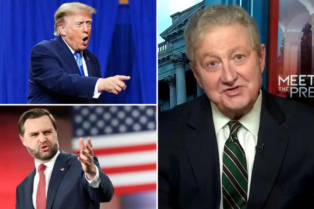 Sen. Kennedy floats 2028 prez bid if 'a bunch of goobers run' — as he goes after Trump