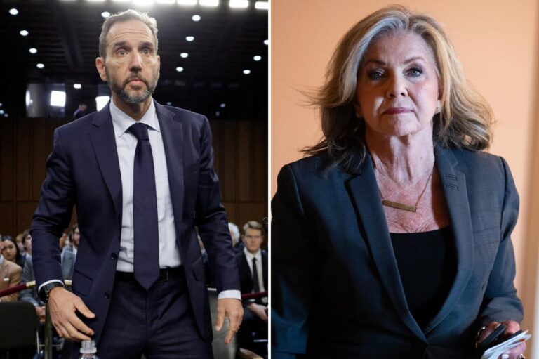 Sen. Marsha Blackburn Sues Ex-Special Counsel Jack Smith, Alleging He Illegally Obtained Her Phone Records