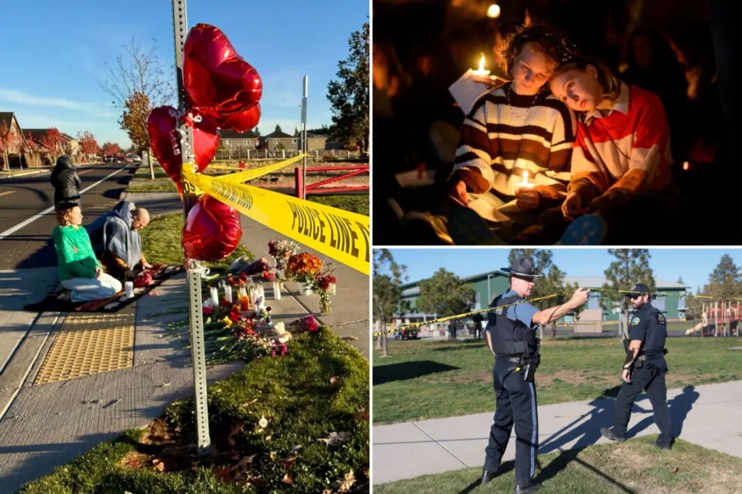 Sobbing mom of Oregon shooter John Griffin insists son was 'good boy' after killing 4 at school