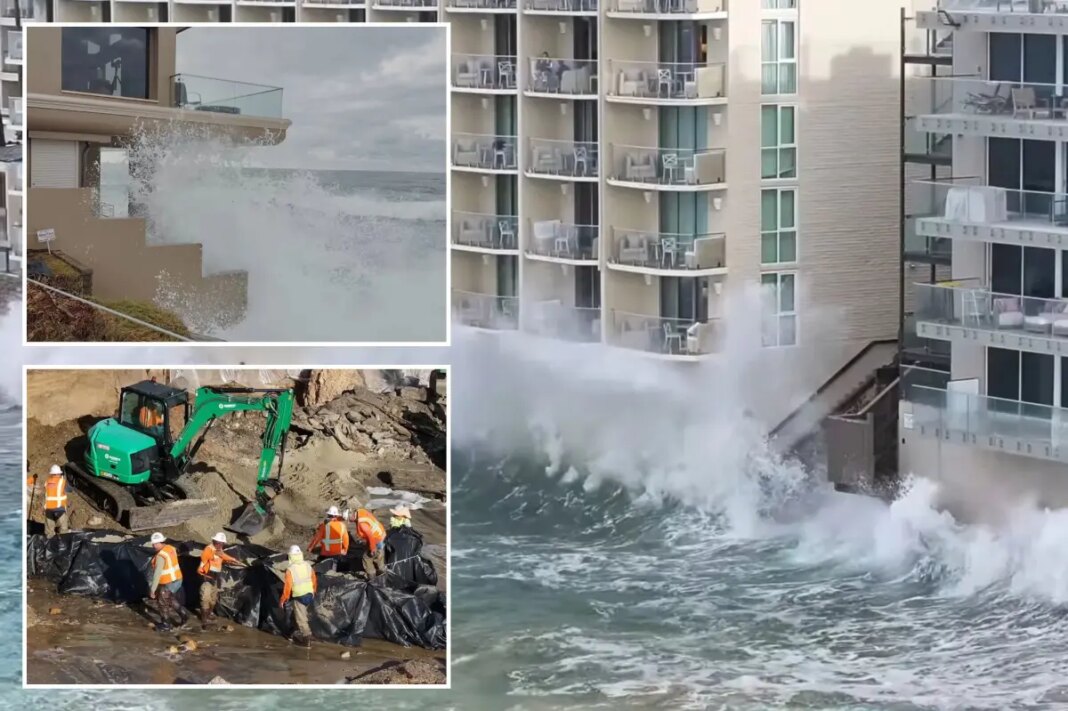 Southern California coastal flooding threatens Laguna Beach resort as king tides loom