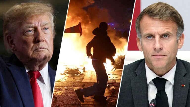 State Department Says Trump Is ‘Spot On’ About France Protests After Macron Calls His Comments ‘Stupid’