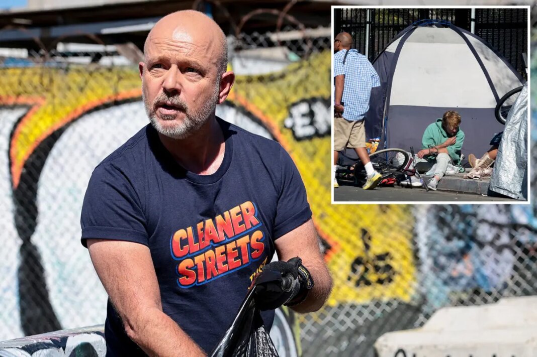 Steve Hilton vows to clear all California homeless encampments by end of 2027