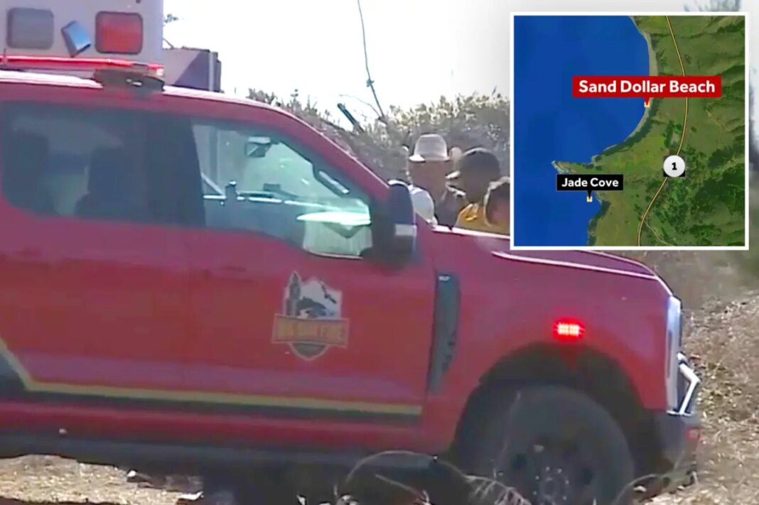Swimmer dies after being found on rocks at Big Sur Beach