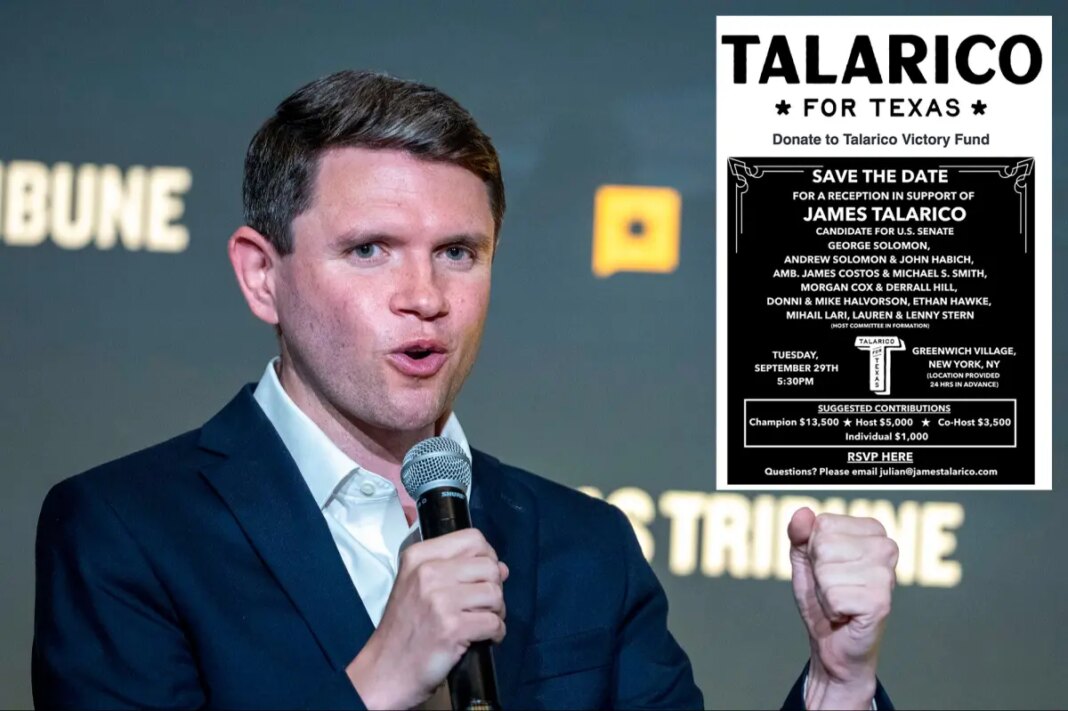 Texas Democratic Senate hopeful James Talarico takes LGBTQ group’s cash