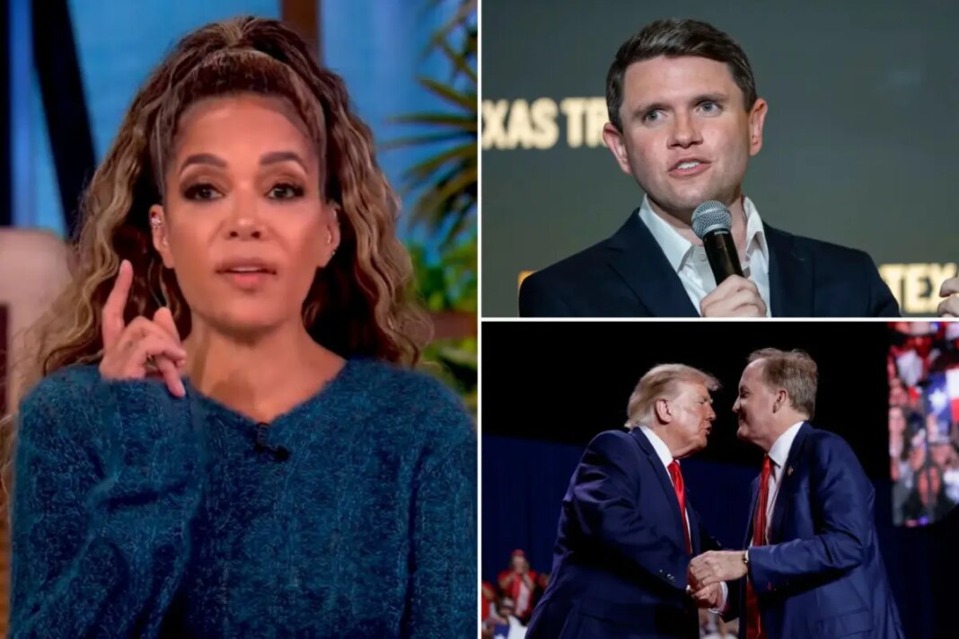 'The View' co-host Sunny Hostin predicts Texas will 'go blue' as polls show Talarico leading Paxton