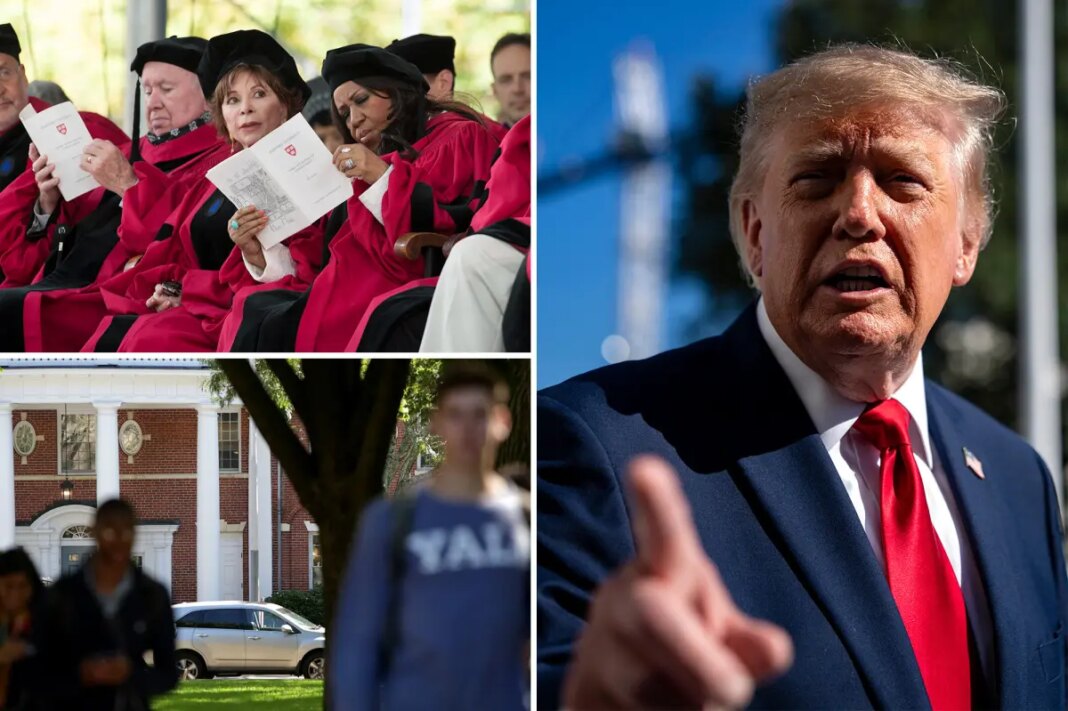 Trump administration investigating nine universities -- including Harvard, Yale, Stanford, and MIT -- for flouting foreign worker rules