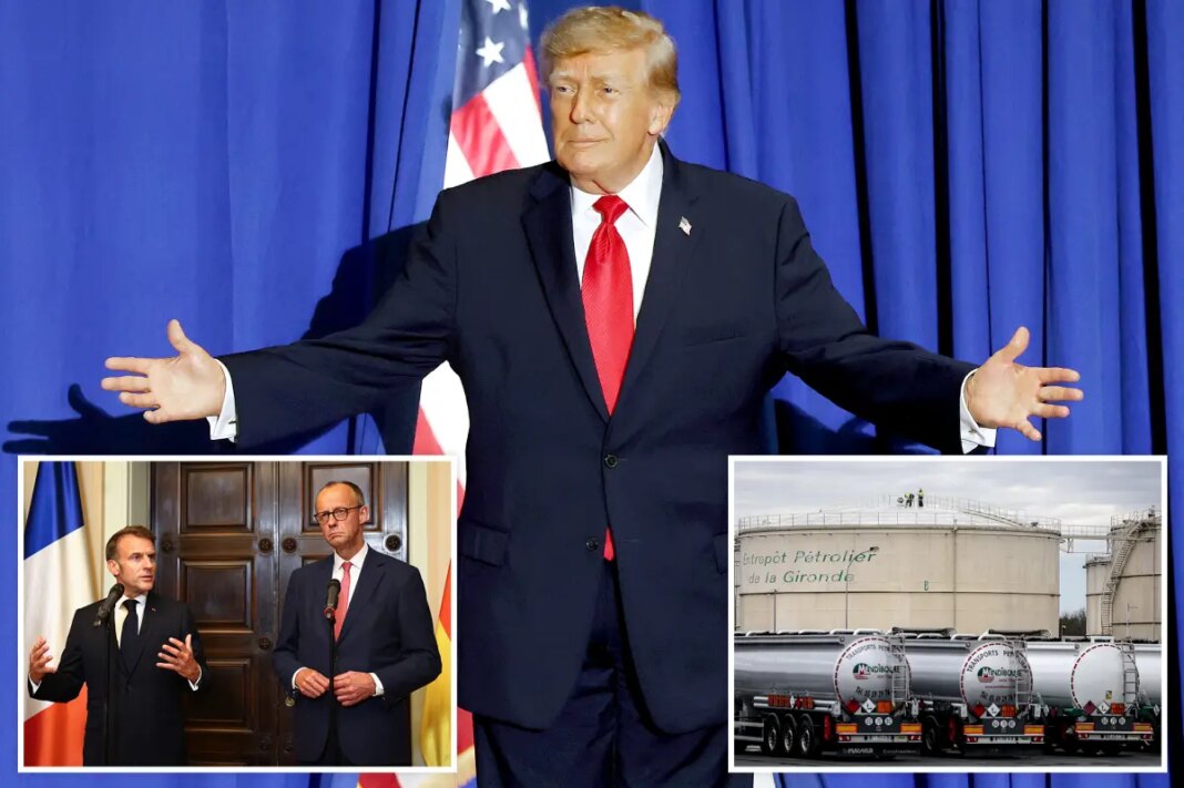 Trump announces Europe will release 'massive amount' of diesel oil as prices come down from peak