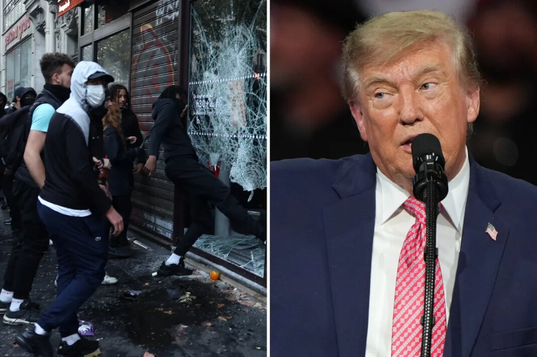 Trump says voters should ‘look at France’ to see ‘what’s at stake’ in midterm elections 