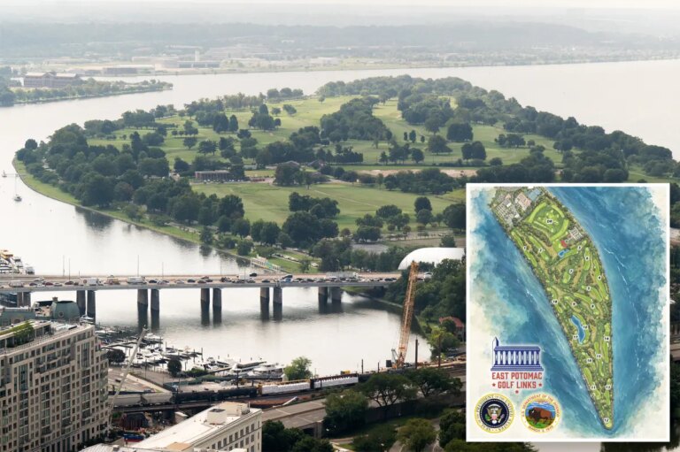 Trump Reveals 15-Month Plan to Renovate Historic DC Golf Course