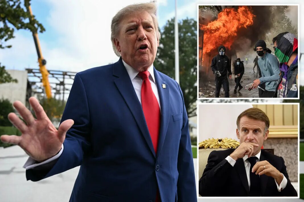 Trump urges France to 'close the borders' after weekend of rioting: 'The migrants have taken over'