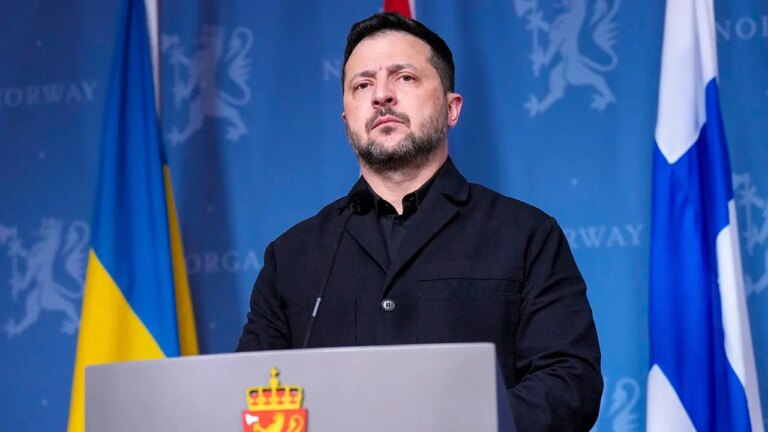 Ukraine’s Zelenskyy Open to Front-Line Freeze in Russia Truce