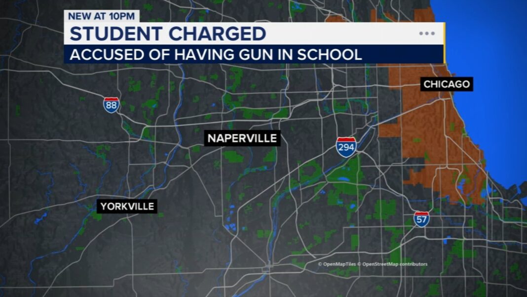 Yorkville, Illinois news: 14-year-old student charged with bringing loaded gun to Yorkville High School Academy, officials say