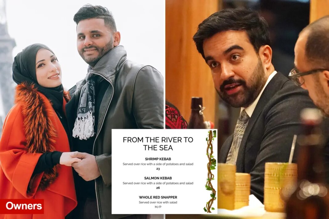 Zohran Mamdani ate at NYC Palestinian restaurant on Oct. 7 anniversary