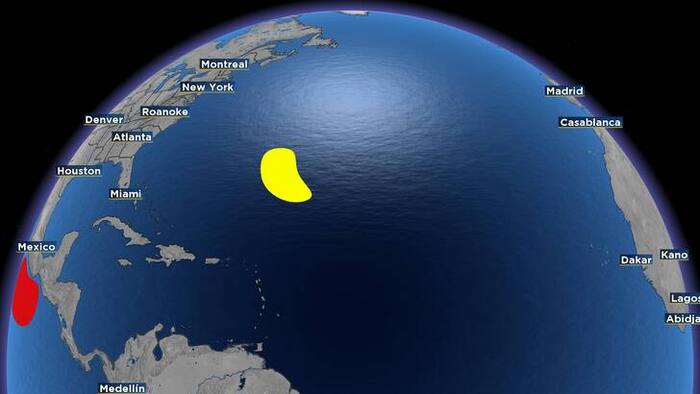Zombie storm: Remnants of Fay try to develop again