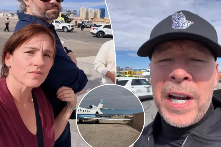 Power Rangers Star Amy Jo Johnson ‘Happy to Be Alive’ After Donnie Wahlberg’s Private Jet Skids Off Las Vegas Runway
